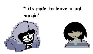 sans being silly