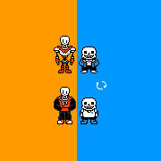 sans and papyrus