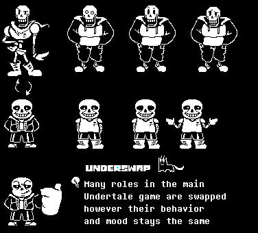 sans and papyrus sprites
